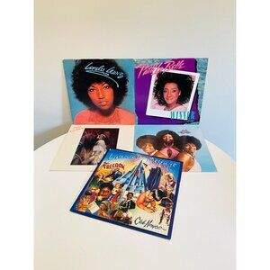 Lot of 5 Soul / R&B Vinyl Record Albums from the 70s and 80s